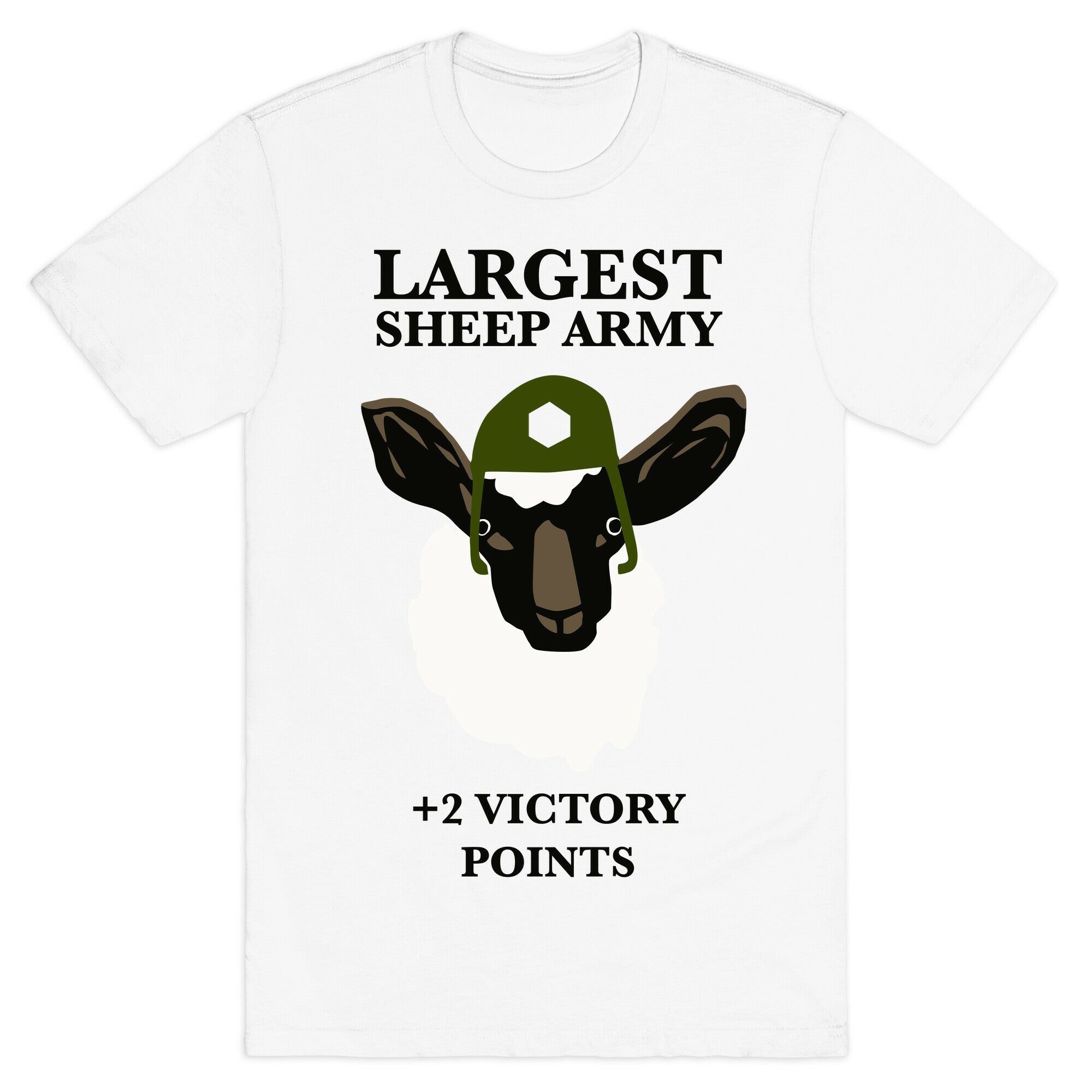 Largest Sheep Army T-Shirt